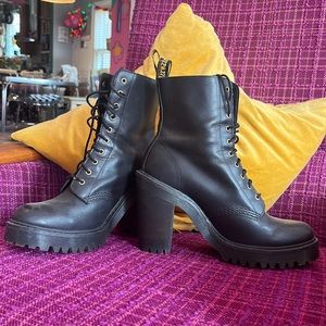 Doc Marten Kendra Heeled Boots - worn fewer than 10 times, good condition